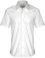 Camisa Manga Corta Ajustada Hombre