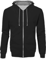 Sudadera Cremallera Bicolor