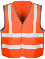 Chaleco de Seguridad Naranja 4 Bandas