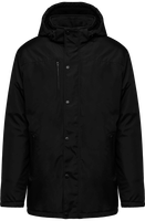 Parka con Capucha Desmontable