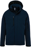 Parka Softshell con Forro y capucha desmontable