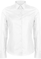 Camisa Manga Larga Abotonada Mujer
