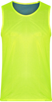 Camiseta de malla deportiva reversible