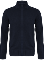 Cardigan Algodón Cremallera Hombre