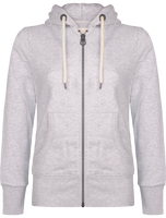 Sudadera Vintage Cremallera con Capucha Mujer