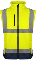 Chaleco Softshell alta visibilidad