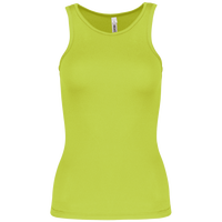 Camiseta Sin Mangas Deporte Mujer