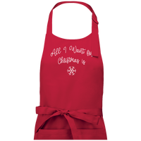 Tablier - All I Want for Christmas is Snow