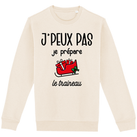 Pull Je peux pas je prépare le traineau Classique