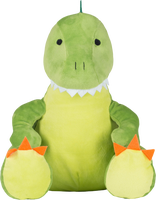 Peluche Cremallera Dinosaurio