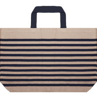Bolsa de playa tela yute