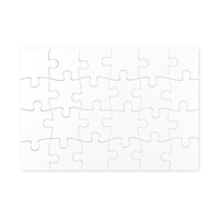 Puzzle de cartón formato postal - 24 piezas
