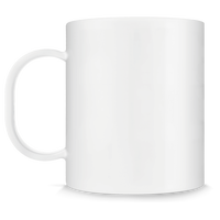 Tasse en plastique Brillante