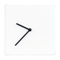 Cadran pour horloge murale - Carré 20cm