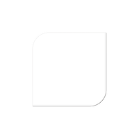 Tableau photo Aluminium blanc brillant Diamant Droit