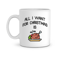 Mug All I Want is Turkey